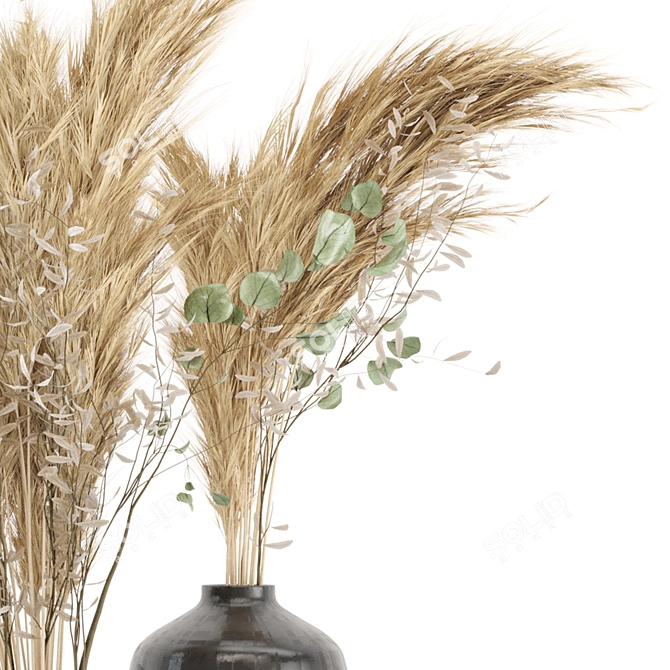 Pampas Plantset: Dried Beauty 3D model image 4