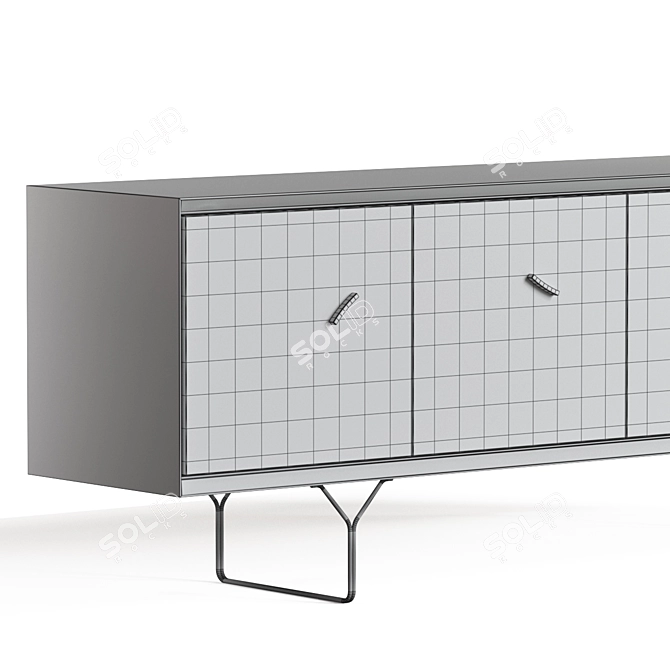 Elegant Pena Sideboard: Functional and Stylish 3D model image 3