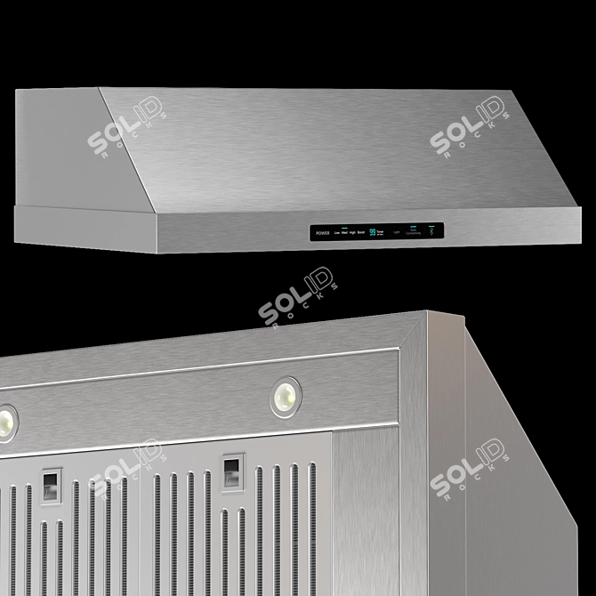 Sleek Samsung Home Appliances Set 3D model image 3