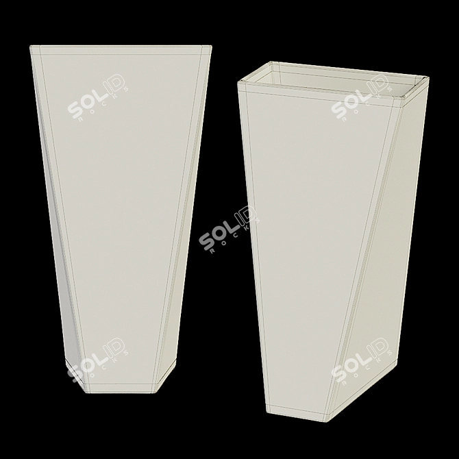 Title: Art Deco 24 Handle - Elegant Studio Lighting 3D model image 3