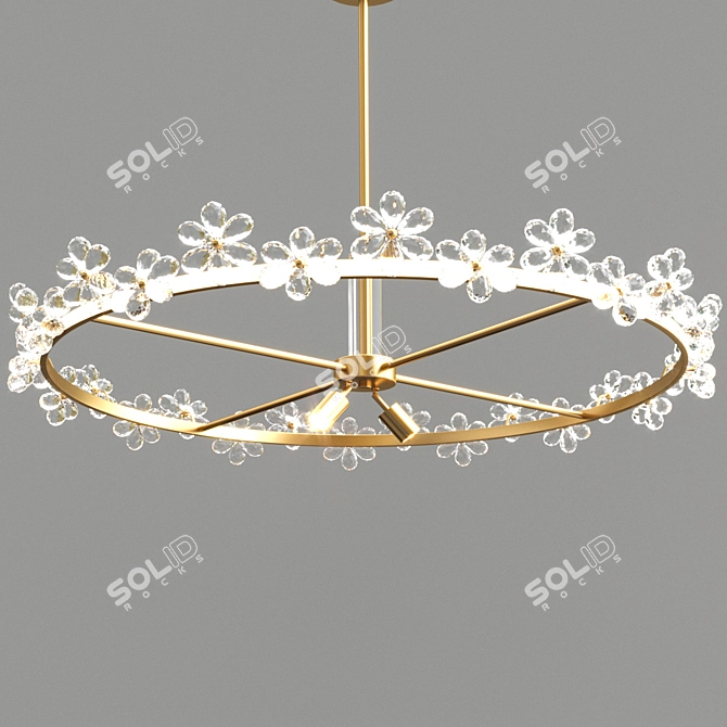 Elegant Florentina Design Lamps 3D model image 1