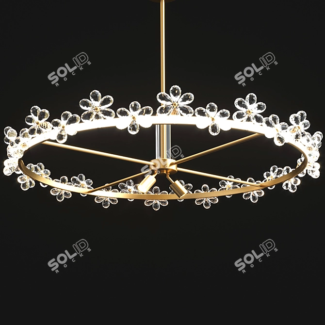 Elegant Florentina Design Lamps 3D model image 3