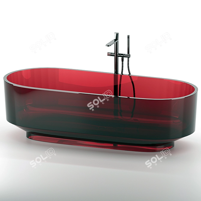 Luxury Bath Borghi with Exclusive Design 3D model image 2