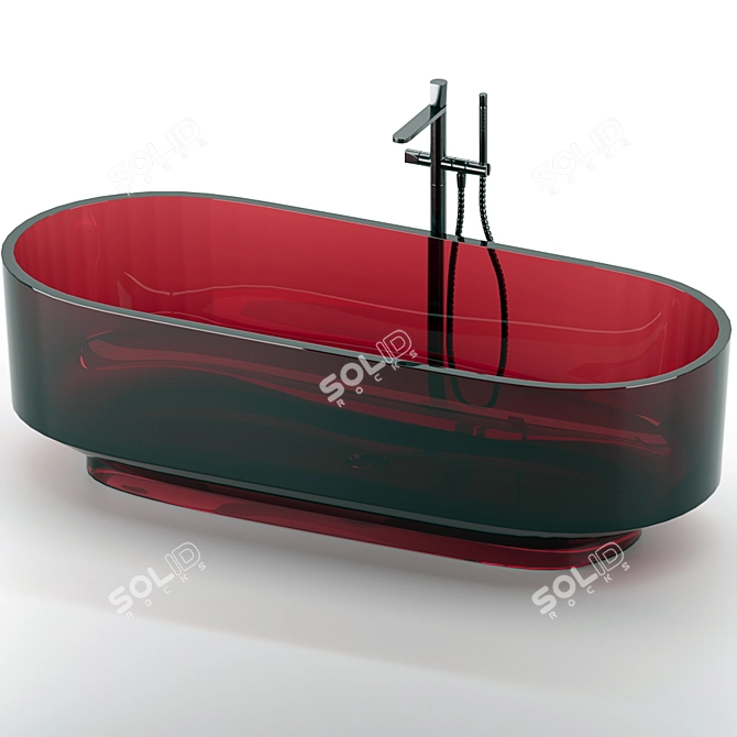 Luxury Bath Borghi with Exclusive Design 3D model image 3