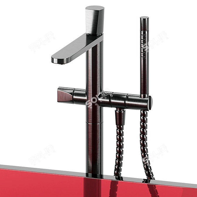 Luxury Bath Borghi with Exclusive Design 3D model image 4