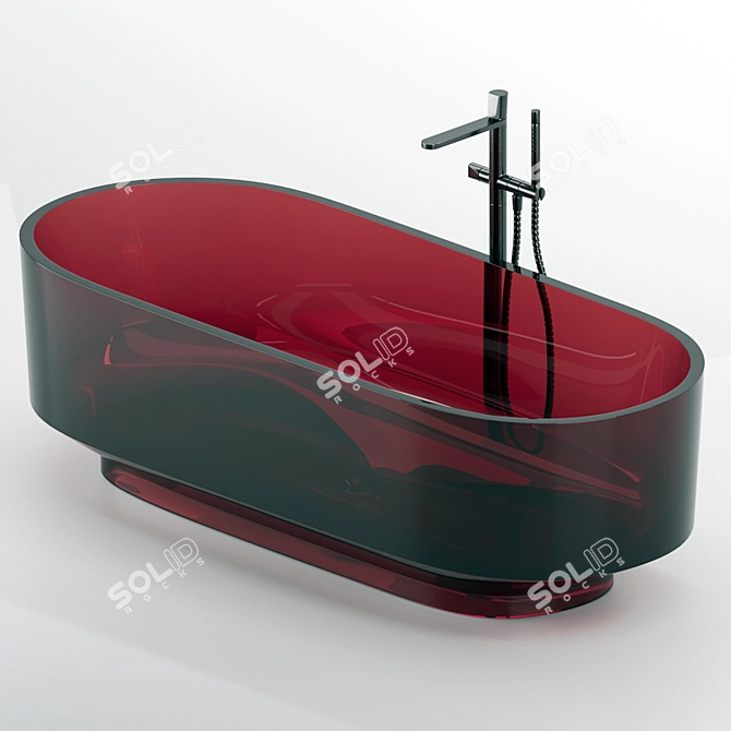 Luxury Bath Borghi with Exclusive Design 3D model image 6