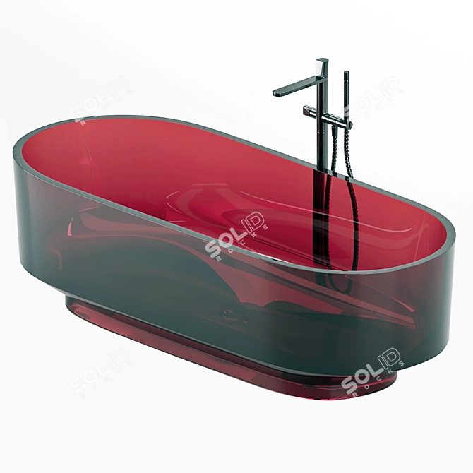 Luxury Bath Borghi with Exclusive Design 3D model image 8