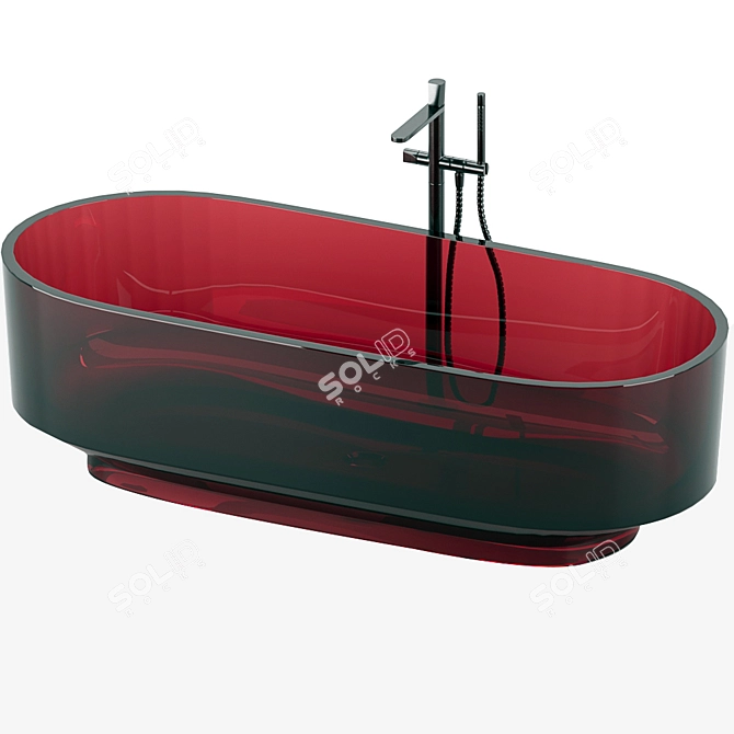 Luxury Bath Borghi with Exclusive Design 3D model image 10