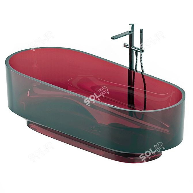 Luxury Bath Borghi with Exclusive Design 3D model image 17