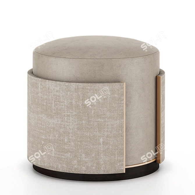 Burgos Stool: Elegant and Versatile 3D model image 2