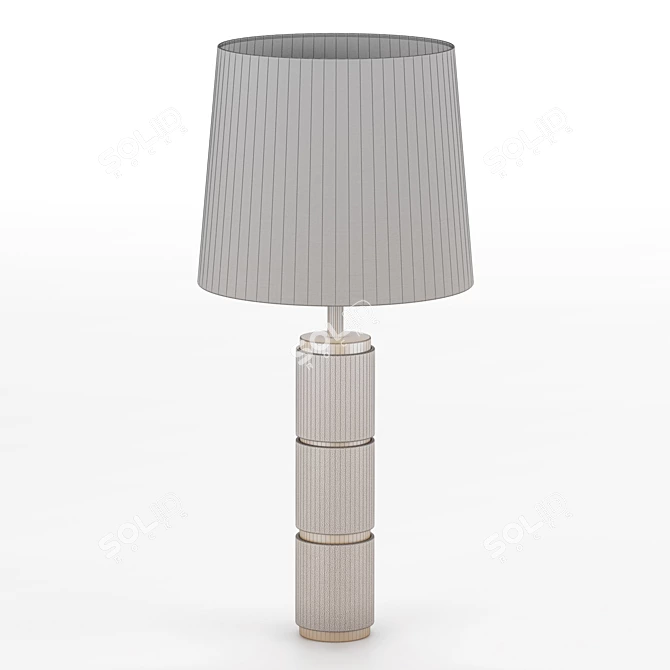 Oman Table Lamp: Elegant Illumination 3D model image 2