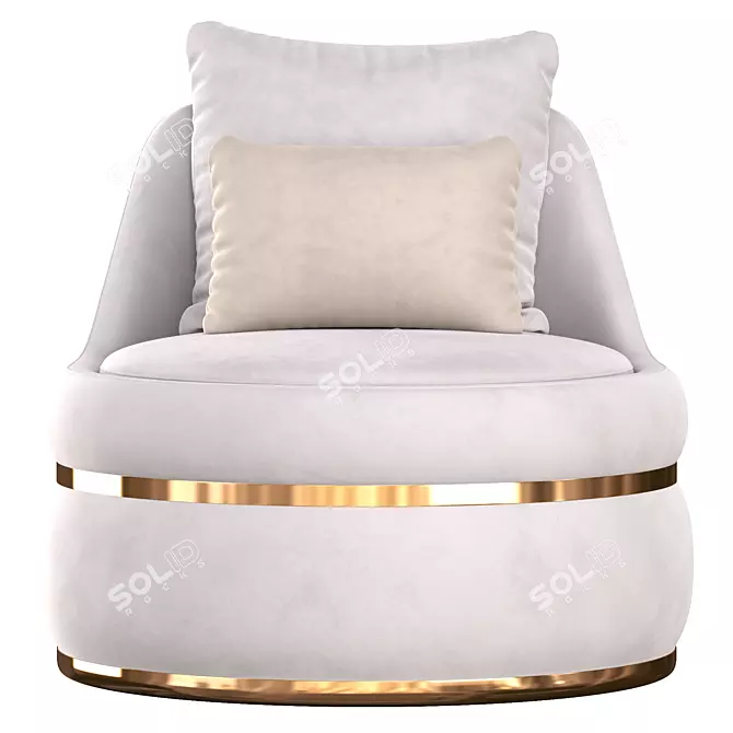 Elegant Dalby Chair: Modern Design 3D model image 2