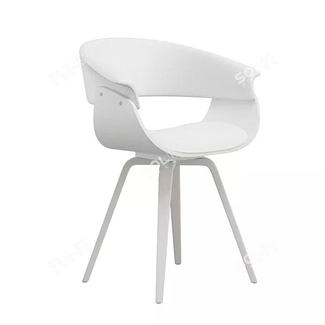 Stylish Schuyler25 Chair: Modern Comfort 3D model image 5