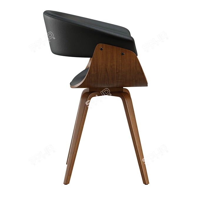 Stylish Schuyler25 Chair: Modern Comfort 3D model image 12