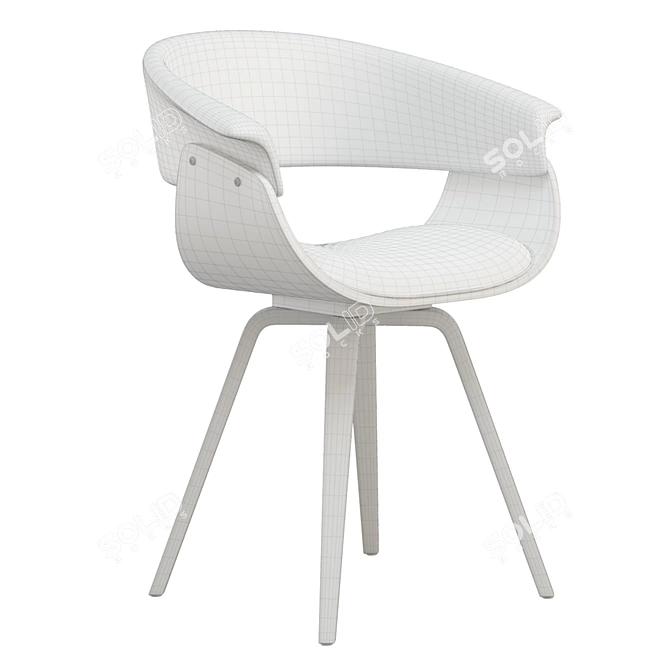 Stylish Schuyler25 Chair: Modern Comfort 3D model image 13