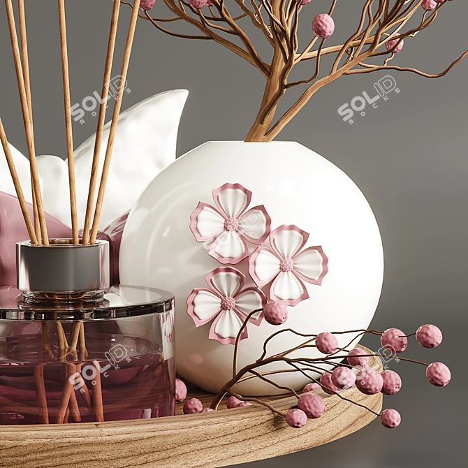 Elegant Decor Set: Versatile & Stunning 3D model image 2