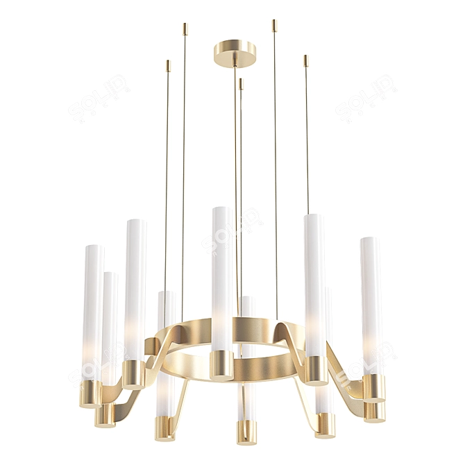 Elegant Berga Design Lamps 3D model image 1