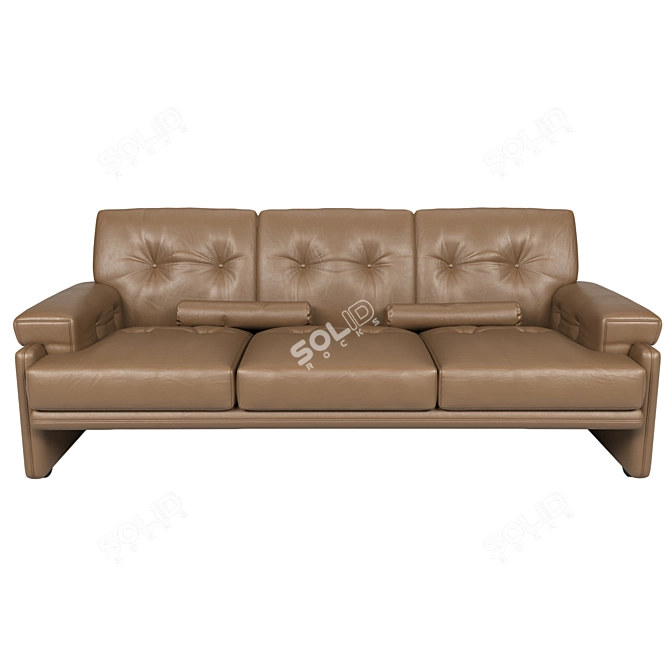 Luxurious B&B Italia Coronado Sofa 3D model image 3