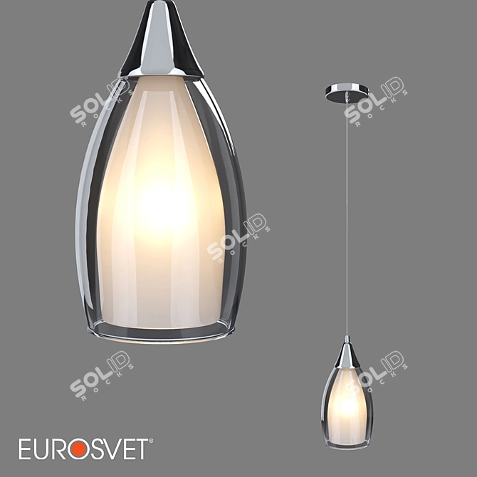 OM Pendant Lamp Eurosvet 50085/1 Black Pearl 3D model image 1