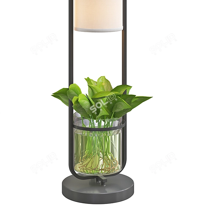Modern Countryside Garden Table Lamp 3D model image 3
