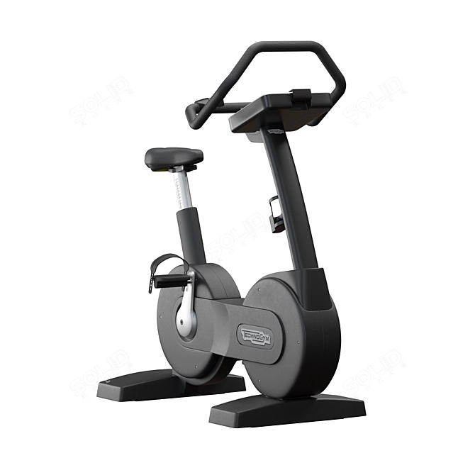 Technogym Bike Forma: Smooth & Versatile Bicycle Trainer 3D model image 4