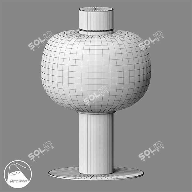 Sleek Spuf Table Lamp: Modern Design 3D model image 2