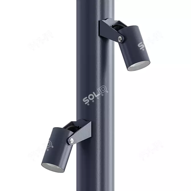 Versatile LED Park Lighting Solution 3D model image 4