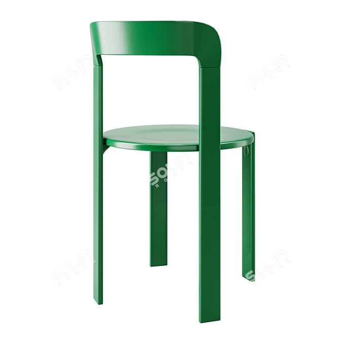 Modern Green Rey Chair | Bruno Rey Mid-Century 3D model image 6