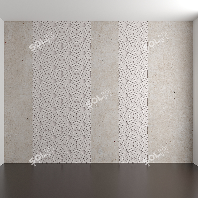 3D Panels NG - Unique Wall Decor 3D model image 1