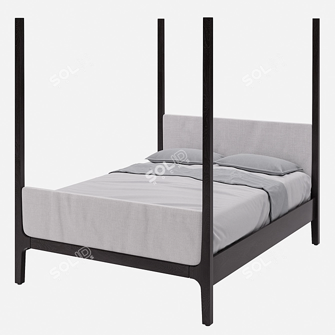 Elevate Your Bedroom with Melrose 3D model image 1