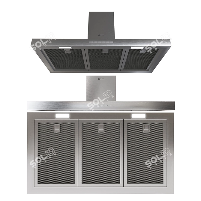 Neff Appliances: Stylish and Efficient Cooking Collection 3D model image 1