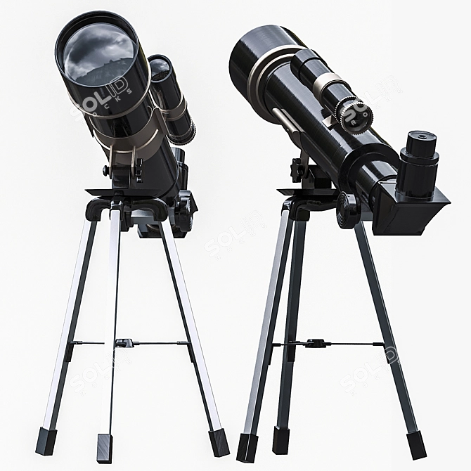 Corona Redner 5 Teleskope 3D model image 4