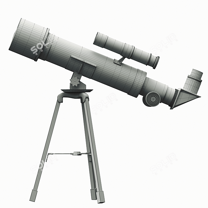 Corona Redner 5 Teleskope 3D model image 5