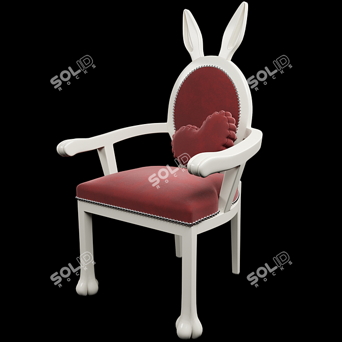Rabbits' Dream Chair 3D model image 1