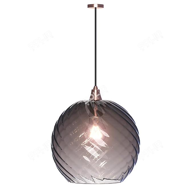 Ilaria V2 Ceiling Lamp: Contemporary Elegance for Every Room 3D model image 1