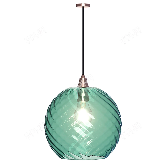 Ilaria V2 Ceiling Lamp: Contemporary Elegance for Every Room 3D model image 2