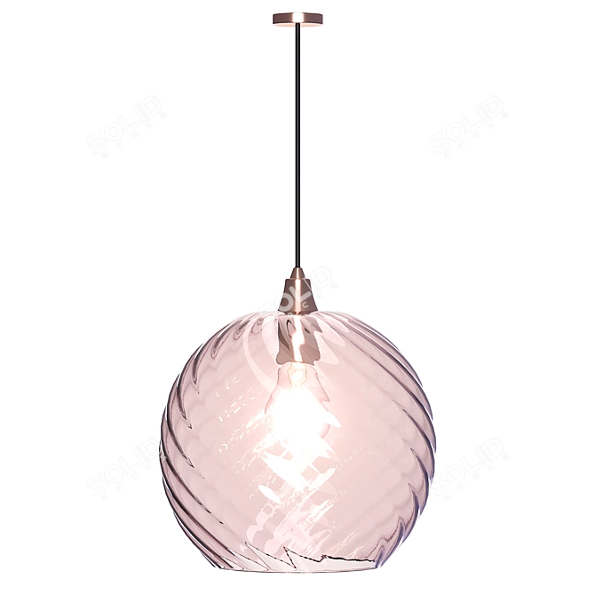 Ilaria V2 Ceiling Lamp: Contemporary Elegance for Every Room 3D model image 3
