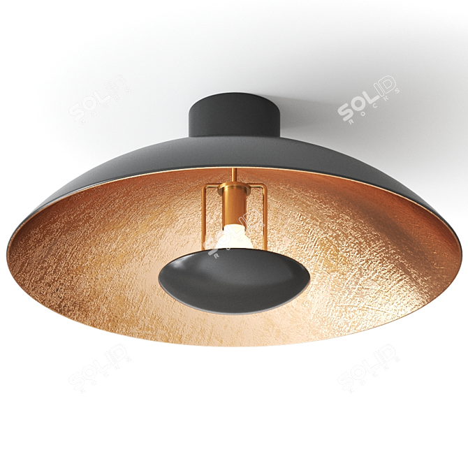 Emilienne Modern Ceiling Lamp: Sleek & Stylish 3D model image 1