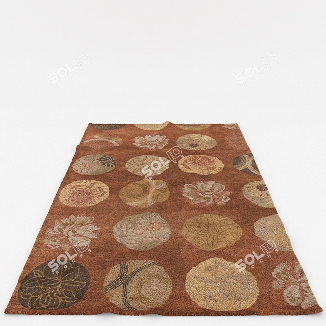 Versatile Rugs Set with Multiple Textures 3D model image 5