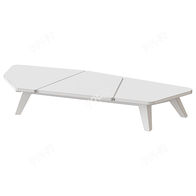 Rafael Coffee Table: The Perfect Blend 3D model image 2
