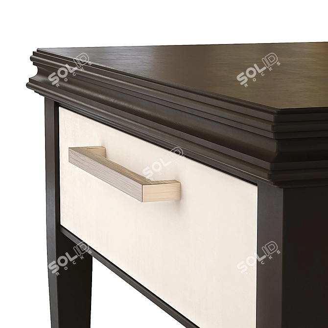 Compact Alabama Nightstand 3D model image 3