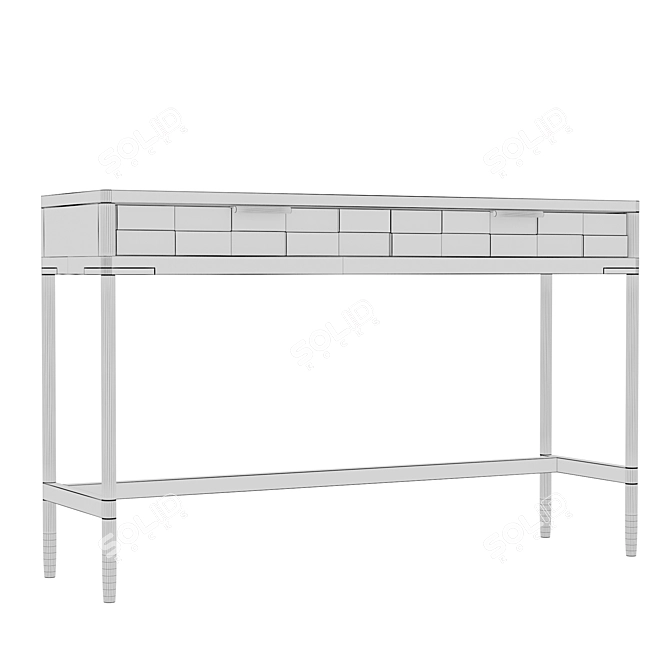 Dantone Textures Console: American Mid-Century Loft Colonial 3D model image 5