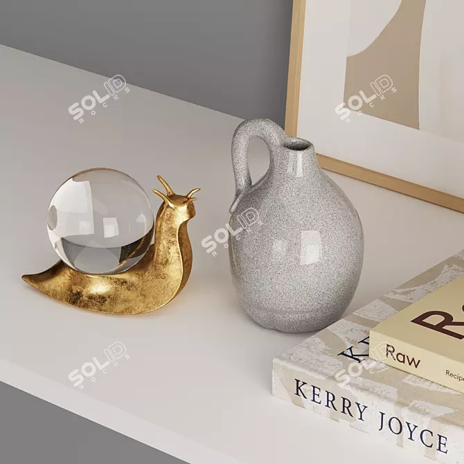 Elegant Decor Set with Vifa Oslo 3D model image 5