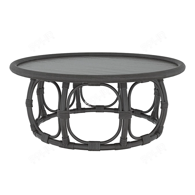 Anguilla Rattan - Realistic 3D Model 3D model image 2