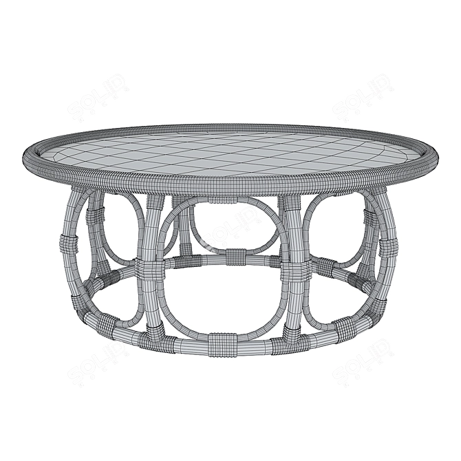 Anguilla Rattan - Realistic 3D Model 3D model image 3