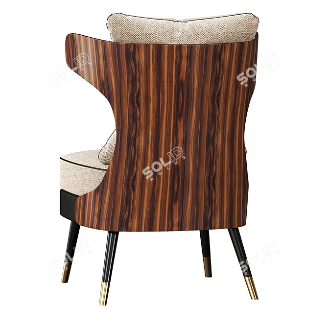 Modern Lounge Chair 3D model image 4