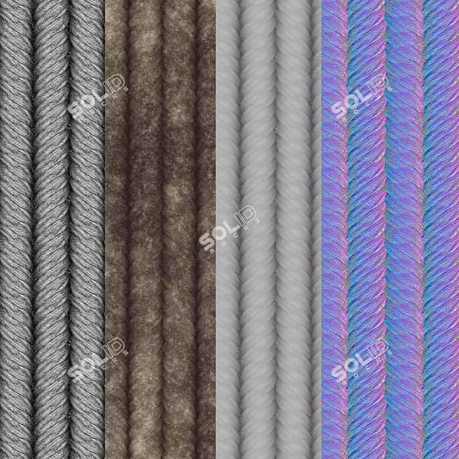 Premium PBR Fabric Textures 3D model image 3