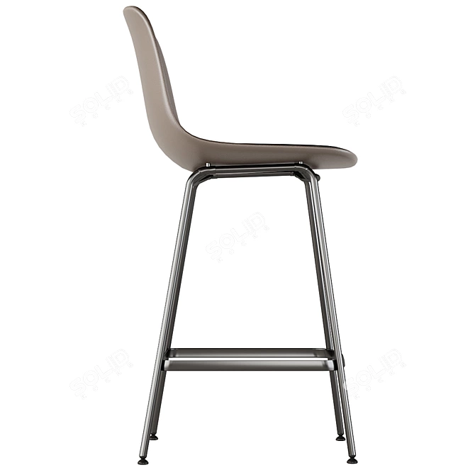 Modern Seela S322 Bar Stool 3D model image 4