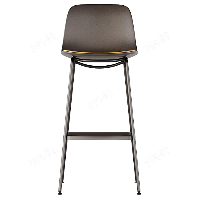 Seela S323: Modern Bar Stool 3D model image 3