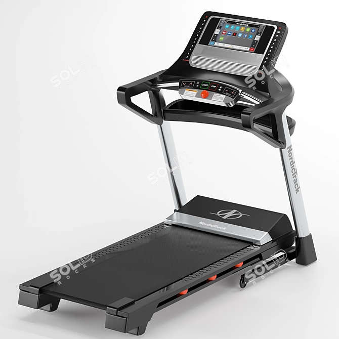 NordicTrack Gym Equipment Treadmill 3D model image 1